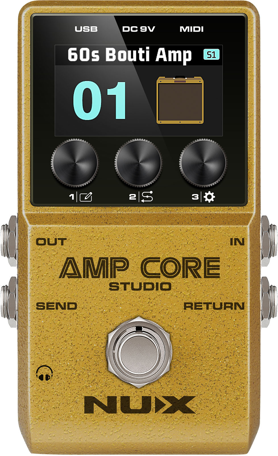 Nux Amp Core Studio - Simulacion de modelado de amplificador de guitarra - Main picture