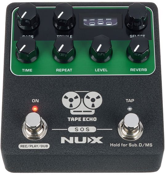 Nux Mnu Tape-echo - Pedal de reverb / delay / eco - Main picture