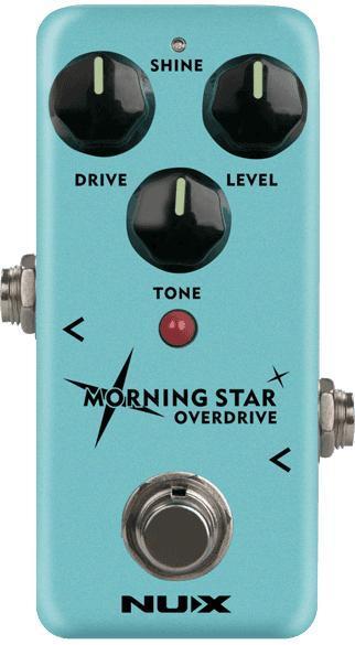 Pedal overdrive / distorsión / fuzz Nux                            Morning Star-OD Mini