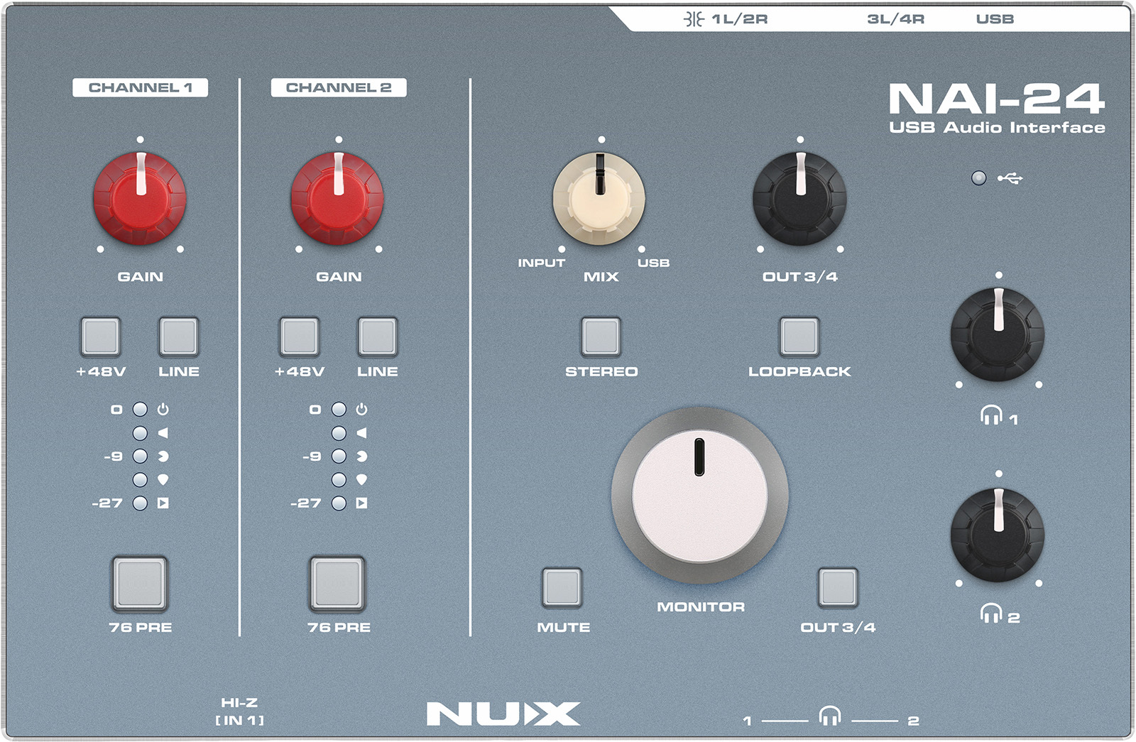 Nux Nai-24 - Interface de audio USB - Main picture