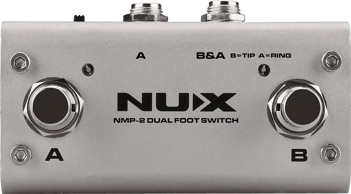 Pedalera de control Nux                            NMP-2 Dual Footswitch