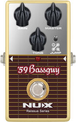 Pedal overdrive / distorsión / fuzz Nux                            '59 Bassguy