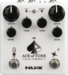 Pedal overdrive / distorsión / fuzz Nux Ace Of Tone Dual Overdrive