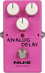 Pedal de reverb / delay / eco Nux                            Reissue Analog Delay