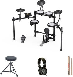 Drum promo set Nux DM-210 Bundle Complet - X-HP1 + DT90 + VIC5A