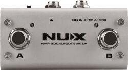 Pedalera de control Nux                            NMP-2 Dual Footswitch