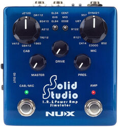 Cabinet simulator Nux Solid Studio NSS-5 IR & Power Amp Simulator