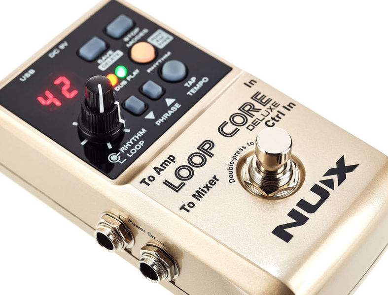 Nux Loop Core Deluxe Bundle With Nmp-2 Dual Footswitch - Pedal looper - Variation 2
