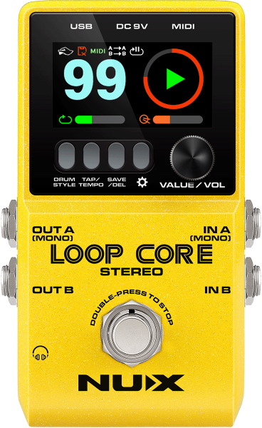 Pedal looper Nux                            Loop Core Stereo