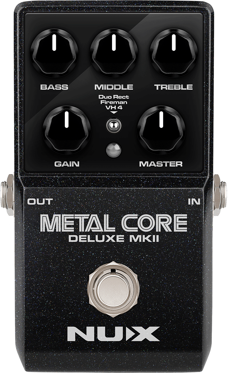 Nux Metal Core Deluxe Mk2 - Pedal overdrive / distorsión / fuzz - Main picture