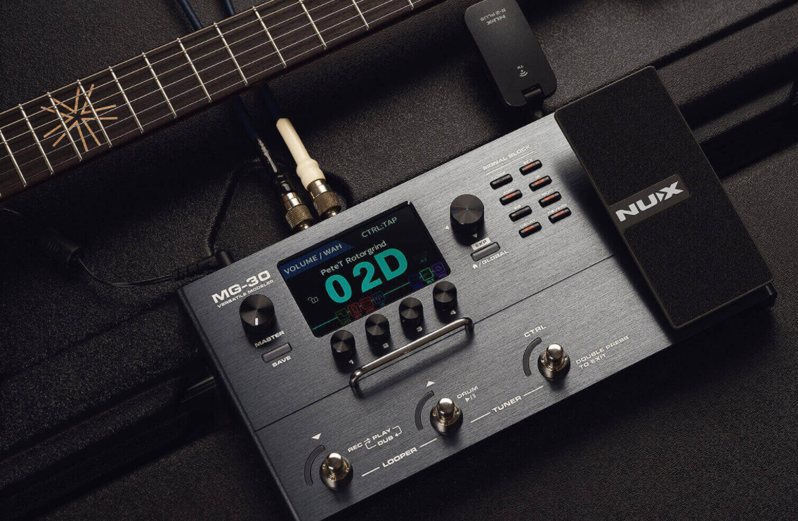 Nux Mg-30 Guitar & Bass Versatile Modeler - Simulacion de modelado de amplificador de guitarra - Variation 4