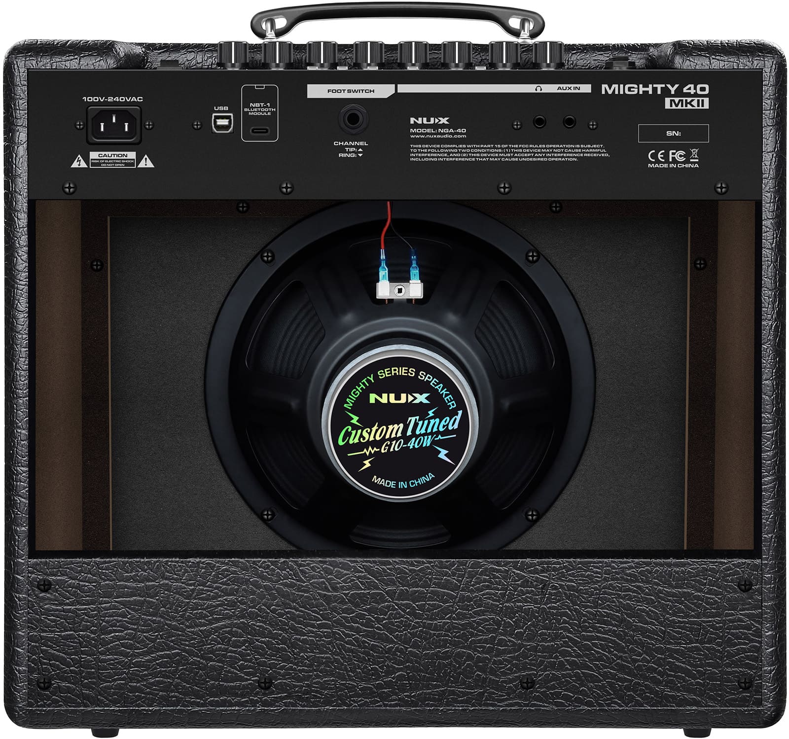 Nux Mighty 40 Mkii 1x10 40w - Combo amplificador para guitarra eléctrica - Variation 3