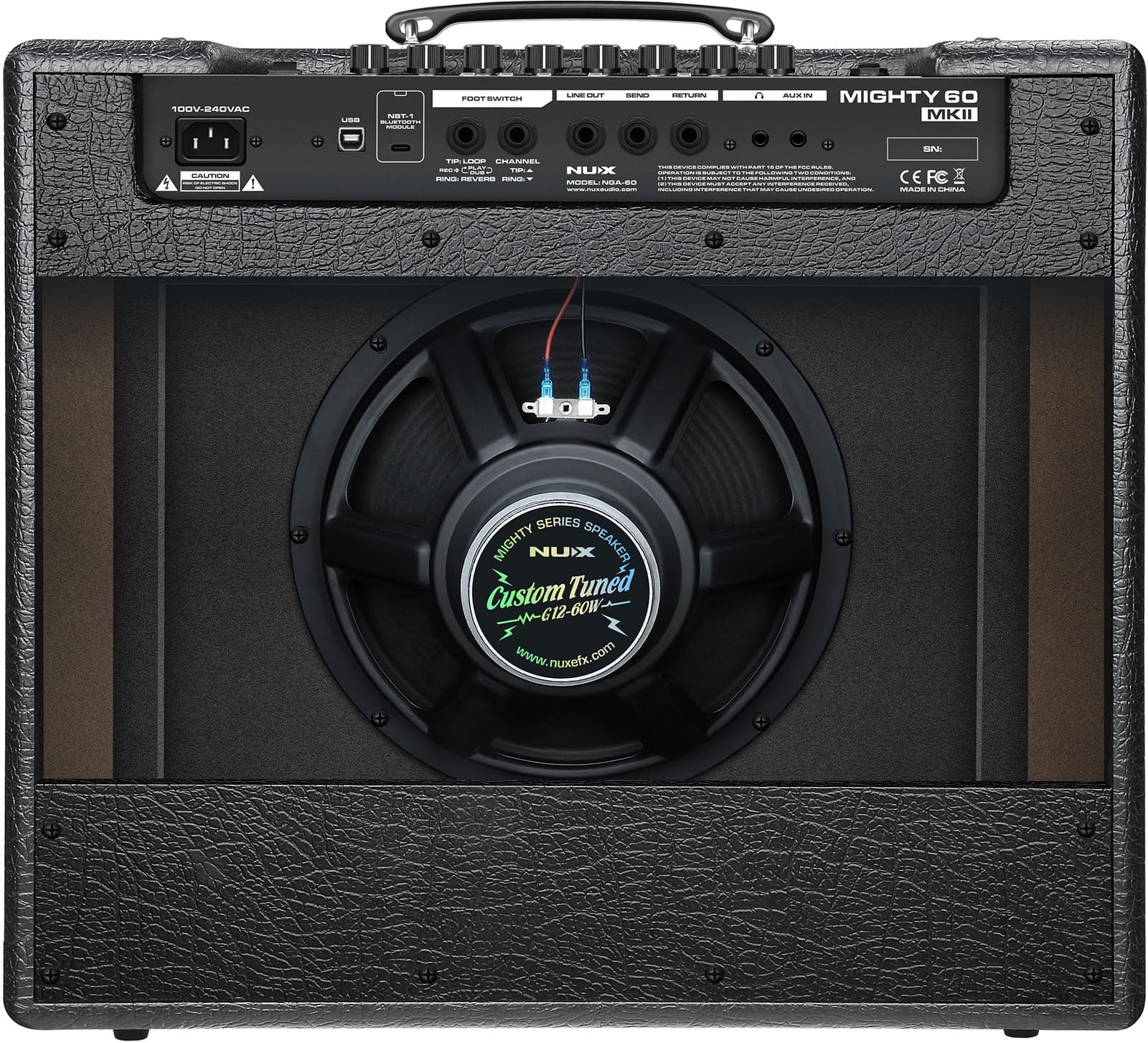 Nux Mighty 60 Mkii 1x12 60w - Combo amplificador para guitarra eléctrica - Variation 3