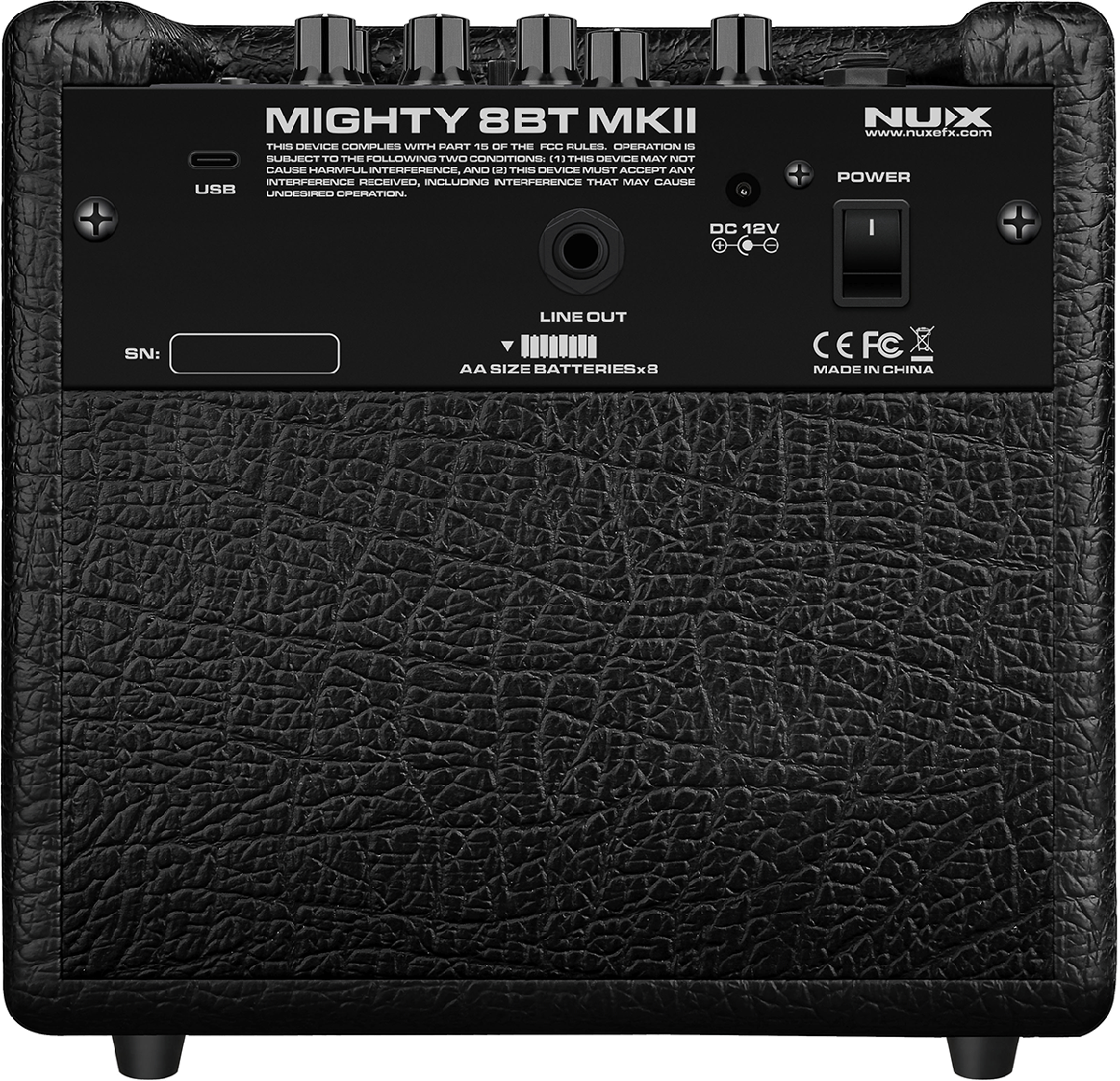 Nux Mighty 8 Bt 8w 1x6.5 - Combo amplificador para guitarra eléctrica - Variation 2