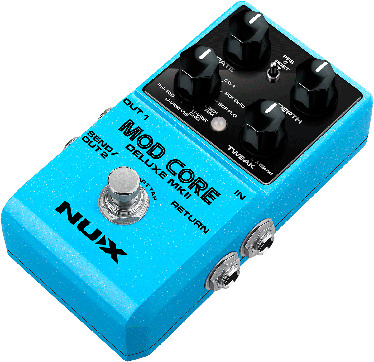 Nux Mod Core Deluxe Mk2 - Pedal de chorus / flanger / phaser / modulación / trémolo - Variation 1