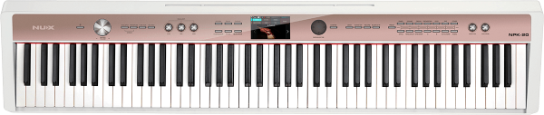 Piano digital portatil Nux                            NPK-20-WH
