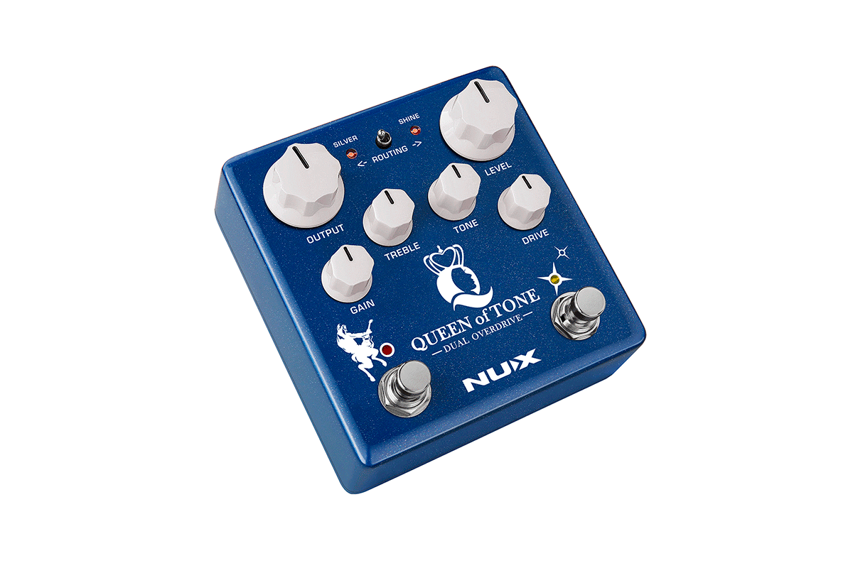 Nux Queen Of Tone Dual Overdrive - Pedal overdrive / distorsión / fuzz - Variation 2