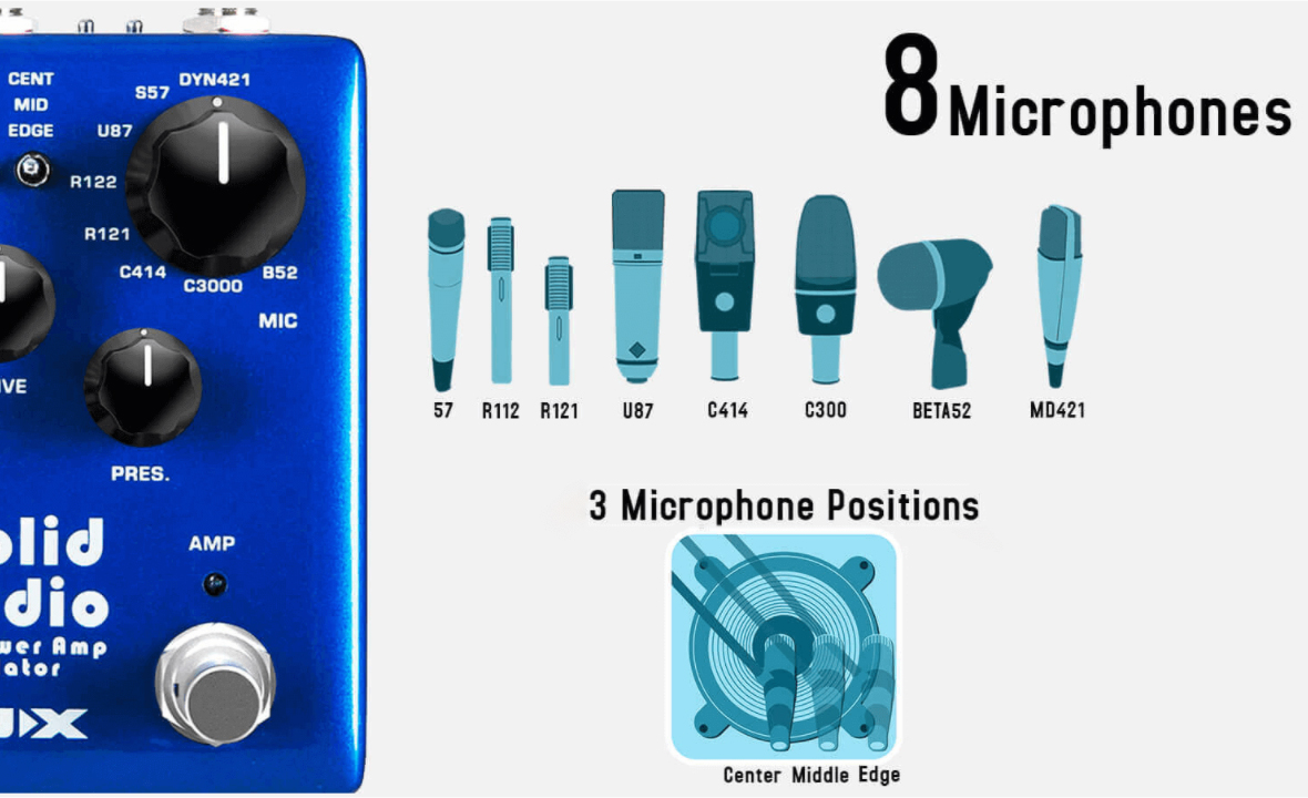 Nux Solid Studio Nss-5 Ir & Power Amp Simulator - Cabinet Simulator - Variation 5