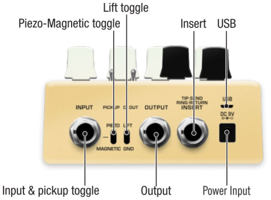 Nux Stageman Floor Nap-5 Acoustic Preamp & Di Verdugo - Preamplificador acústico - Variation 3