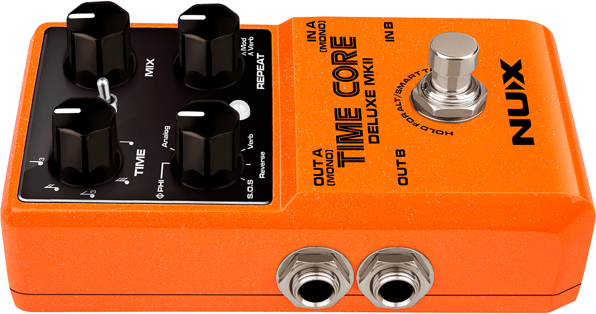 Nux Time Core Deluxe Mk2 - Pedal de reverb / delay / eco - Variation 3