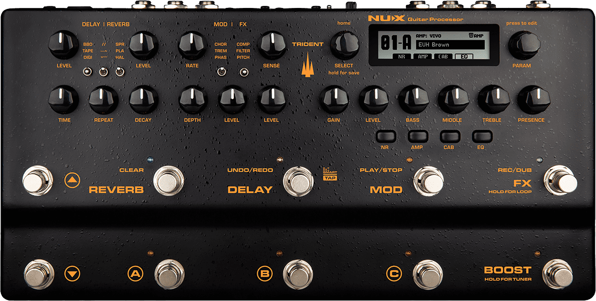 Nux Trident Nme-5 - Simulacion de modelado de amplificador de guitarra - Variation 6