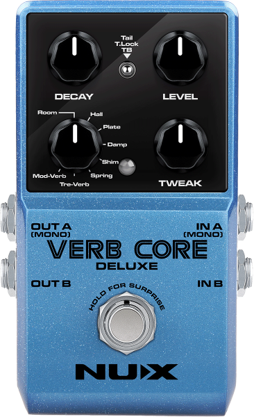 Pedal de reverb / delay / eco Nux Verb Core Deluxe MK2