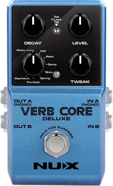 Pedal de reverb / delay / eco Nux                            Verb Core Deluxe MK2