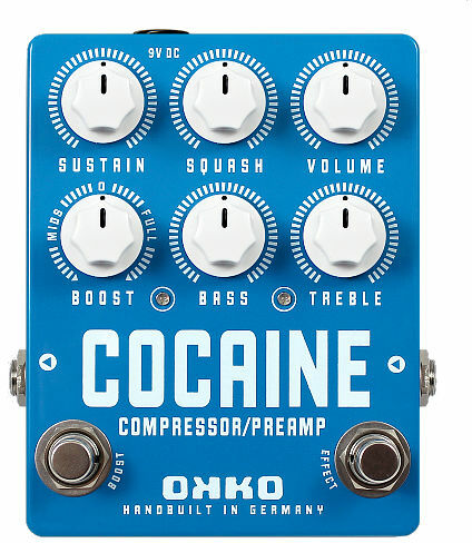 Okko Cocaine - Pedal compresor / sustain / noise gate - Main picture