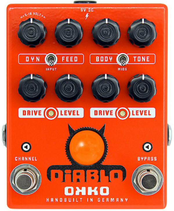 Okko Diablo Dual Overdrive - Pedal overdrive / distorsión / fuzz - Main picture