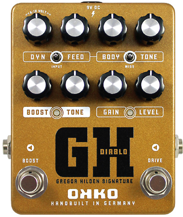 Okko Gregor Hilden Diablo Gh Overdrive - Pedal overdrive / distorsión / fuzz - Main picture