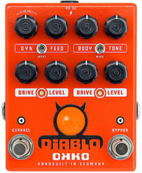 Pedal overdrive / distorsión / fuzz Okko Diablo Dual Overdrive