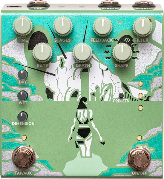 Old Blood Noise Bathing Algae - Pedal de reverb / delay / eco - Main picture