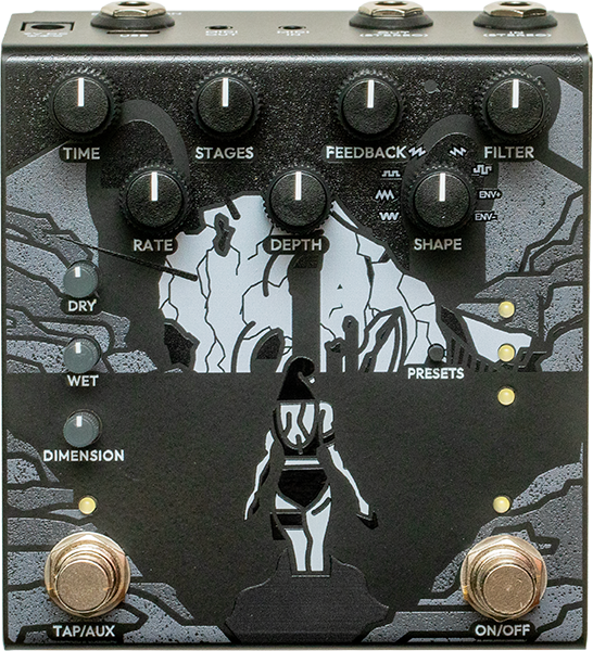 Old Blood Noise Bathing Ink - Pedal de reverb / delay / eco - Main picture