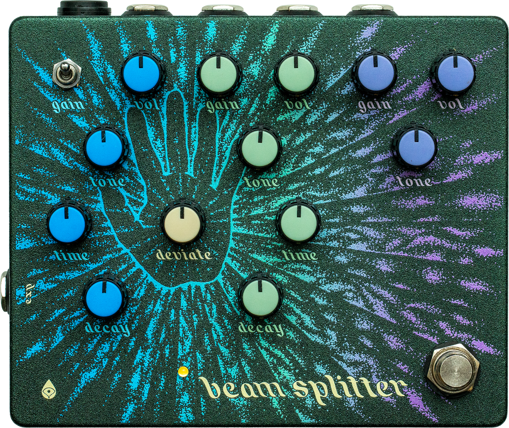 Old Blood Noise Beam Splitter  Distorsion Triple - Pedal overdrive / distorsión / fuzz - Main picture