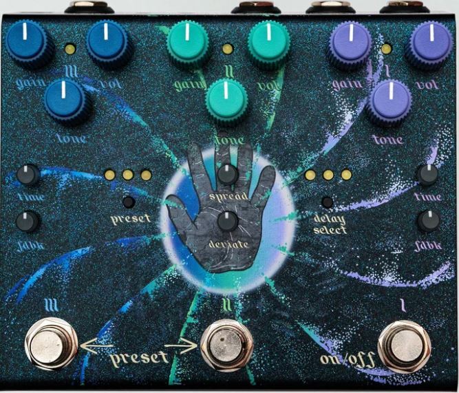 Old Blood Noise Beam Splitter V2 Cool - Pedal overdrive / distorsión / fuzz - Main picture