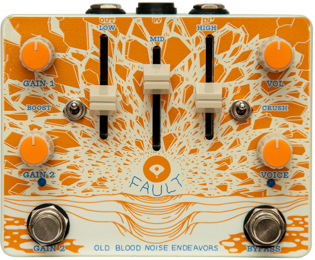 Old Blood Noise Fault Overdrive/distortion V2 - Pedal overdrive / distorsión / fuzz - Main picture