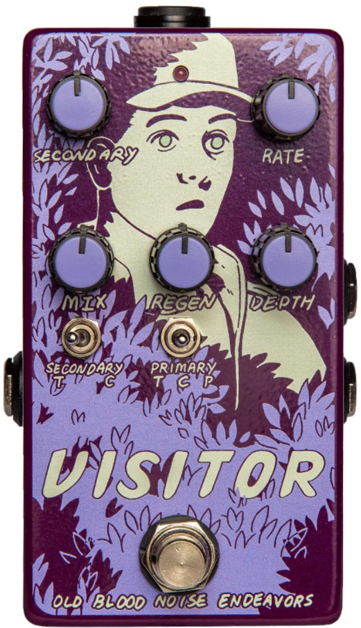 Old Blood Noise Visitor Parallel Multi-modulator - Pedal de chorus / flanger / phaser / modulación / trémolo - Main picture