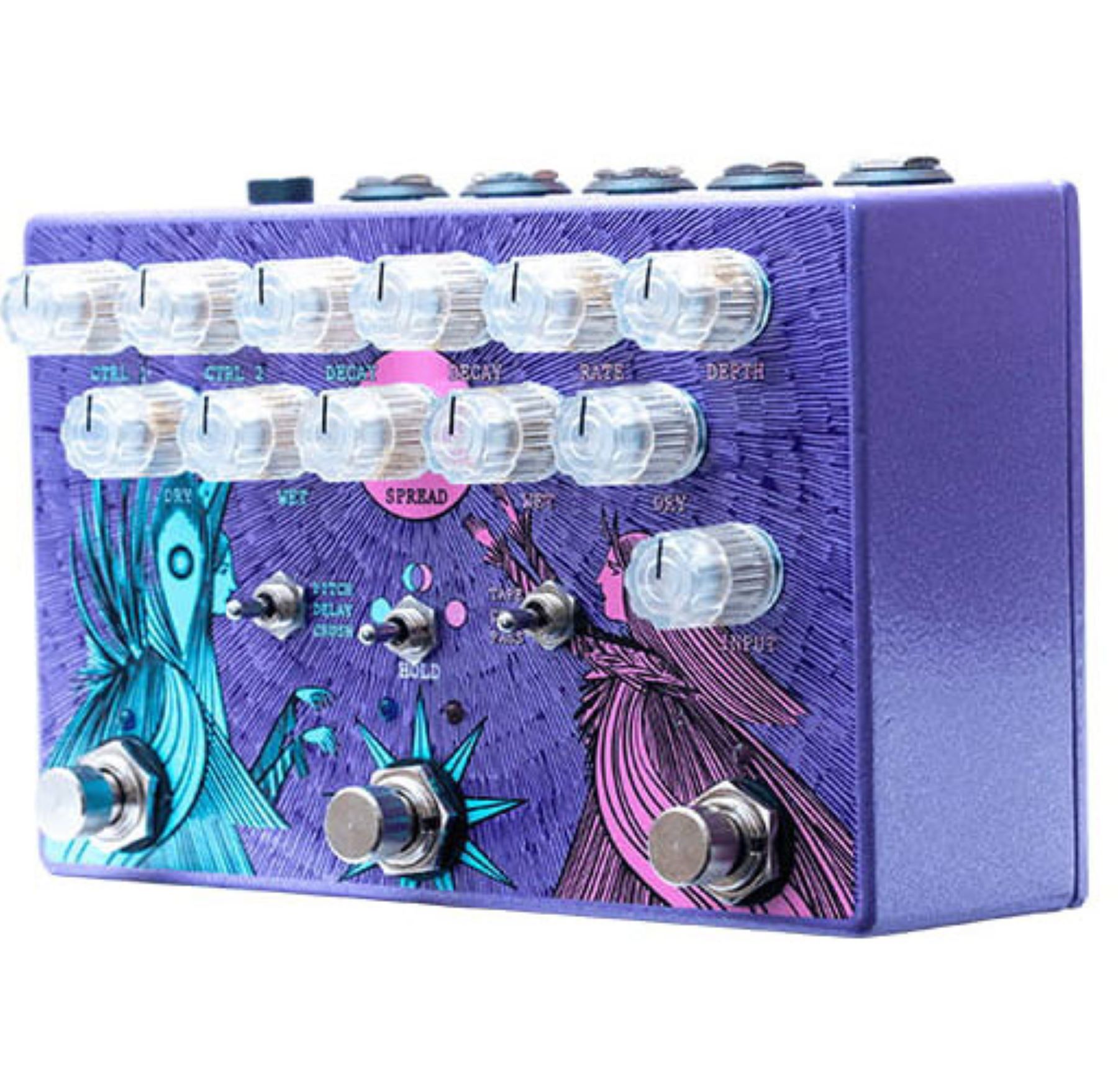 Old Blood Noise Dark Light Ltd Dual Reverb - Pedal de reverb / delay / eco - Variation 1