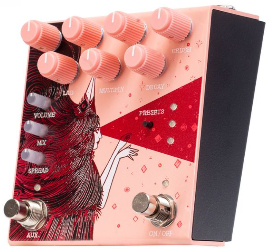 Old Blood Noise Dark Star Stereo Soundscape Reverb Pink - Pedal de reverb / delay / eco - Variation 1