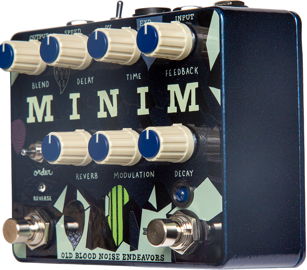 Old Blood Noise Minim Reverb Delay And Reverse - Pedal de reverb / delay / eco - Variation 1