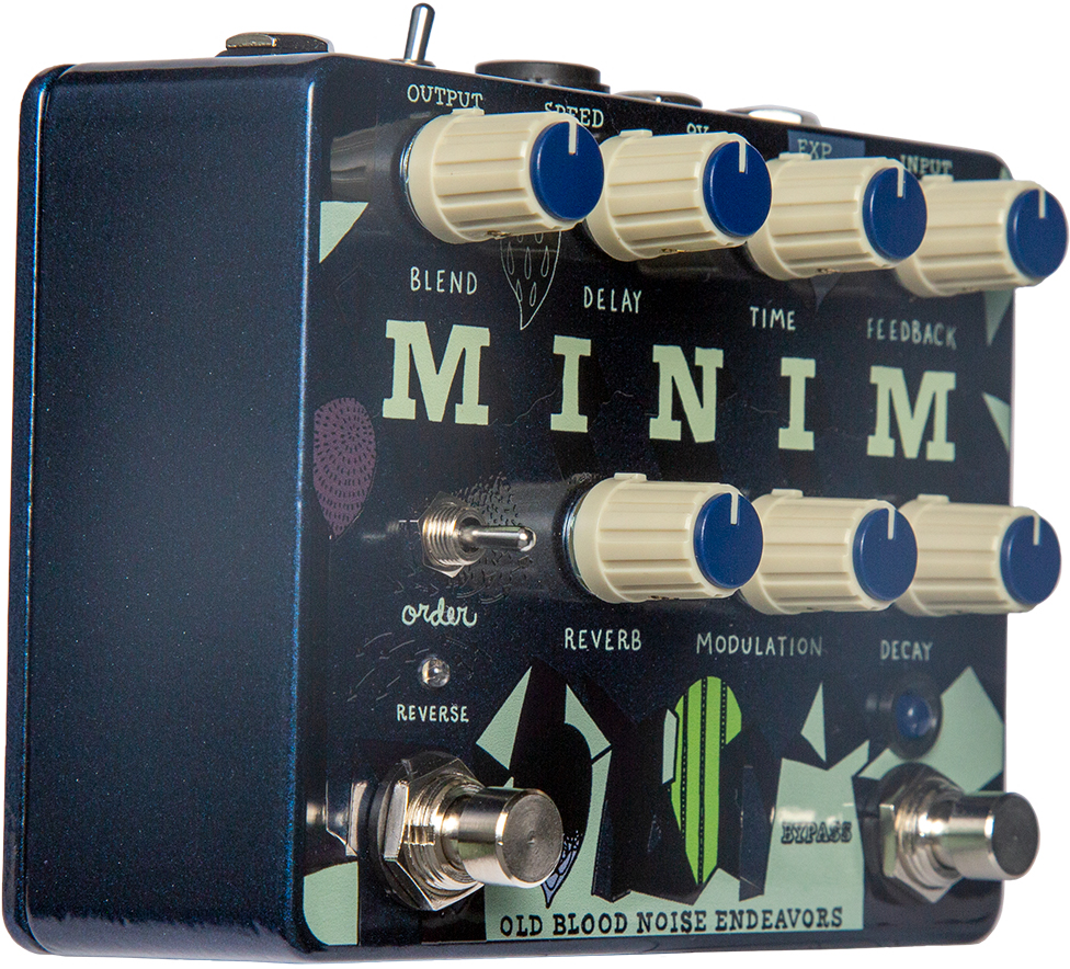 Old Blood Noise Minim Reverb Delay And Reverse - Pedal de reverb / delay / eco - Variation 2