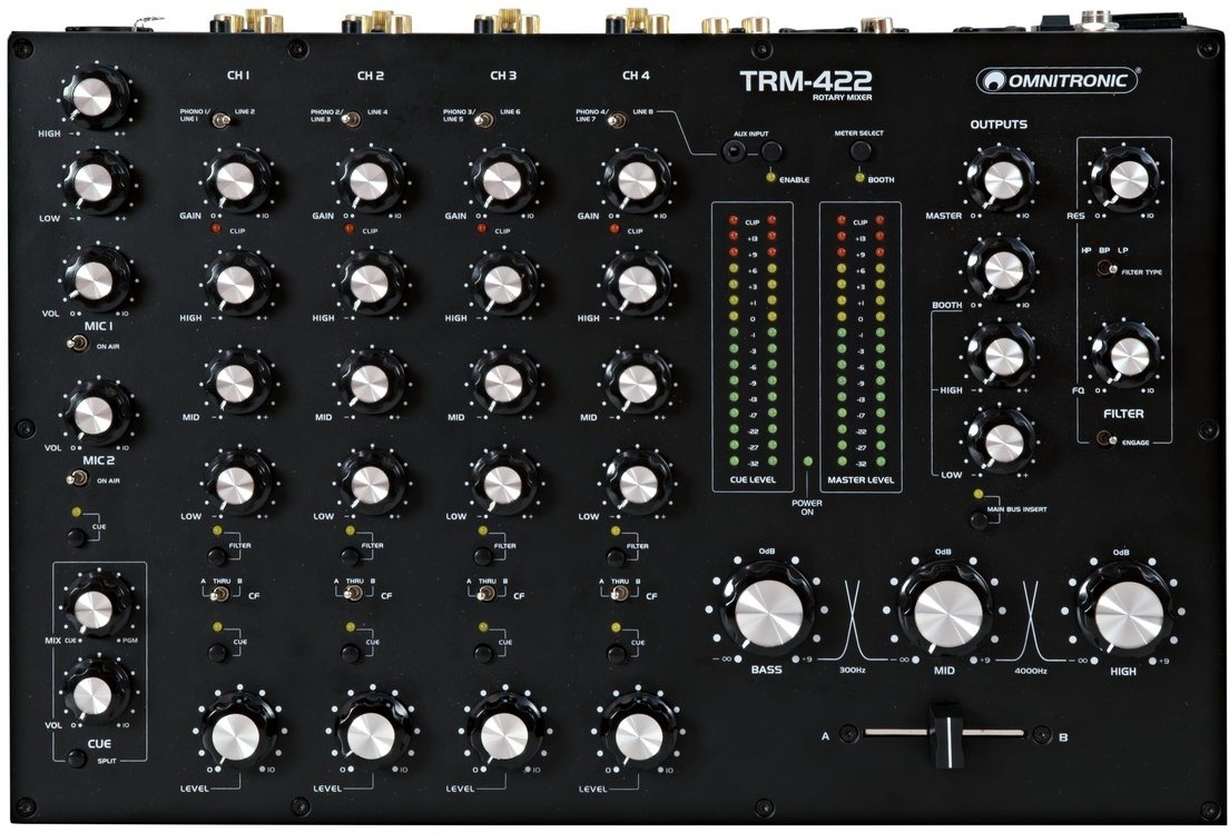 Omnitronic Trm 422 - Mixer DJ - Main picture