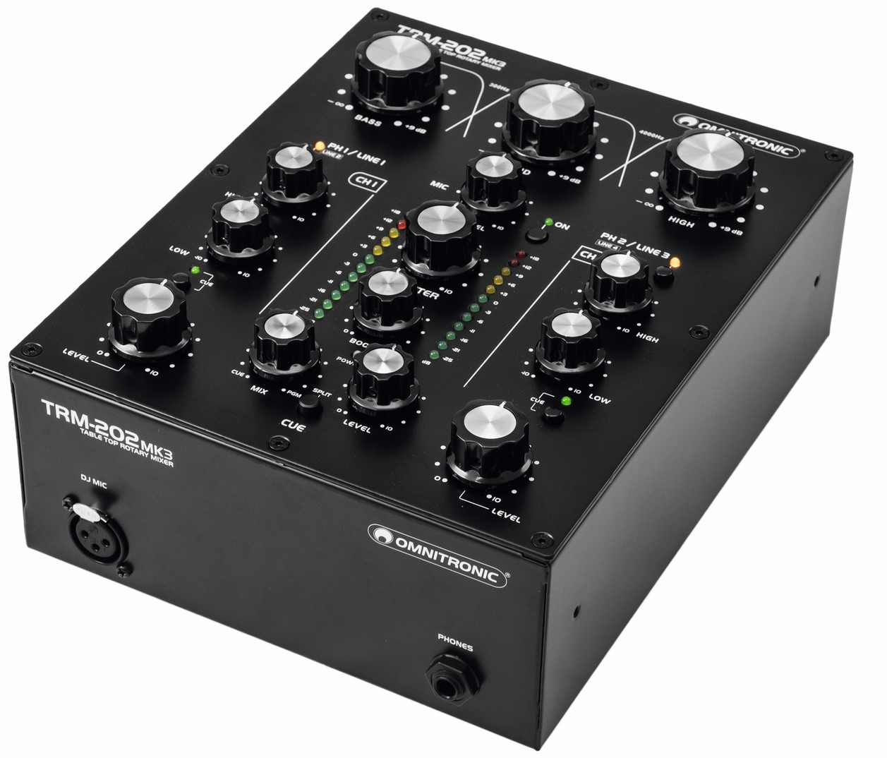 Omnitronic Trm-202mk3 2-channel Rotary Mixer - Mixer DJ - Variation 1