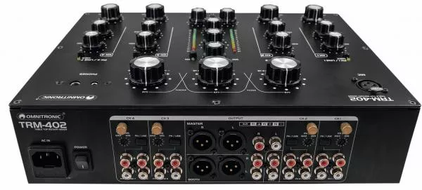 Mixer dj Omnitronic TRM-402 4-Channel Rotary Mixer