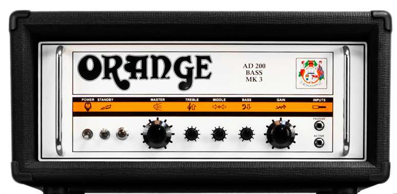 Orange Ad200b Mkiii Head 200w Black - Cabezal para bajo - Variation 1