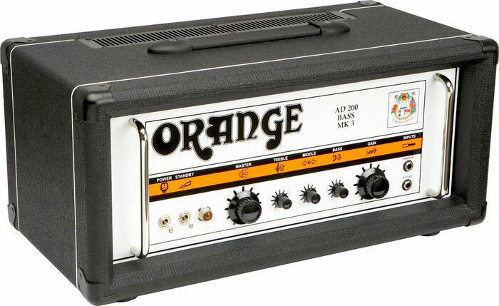 Orange Ad200b Mkiii Head 200w Black - Cabezal para bajo - Main picture