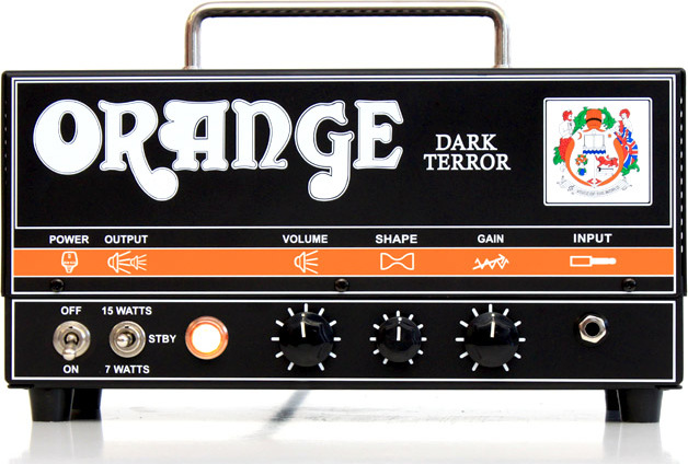 Orange Dark Terror Head 15w Black - Cabezal para guitarra eléctrica - Main picture