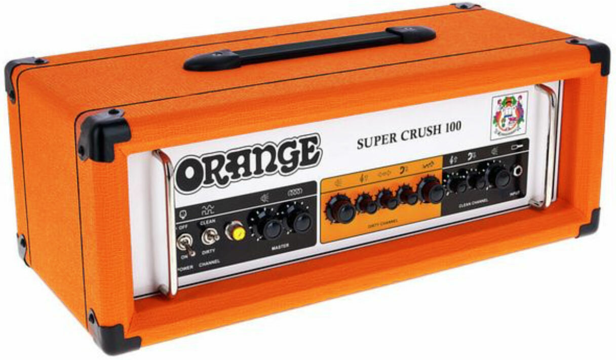Orange Super Crush 100 Head 100w Orange - Cabezal para guitarra eléctrica - Main picture