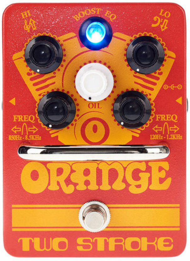 Orange Two Stroke Boost Eq Pedal 2016 - - Pedal de volumen / booster / expresión - Main picture