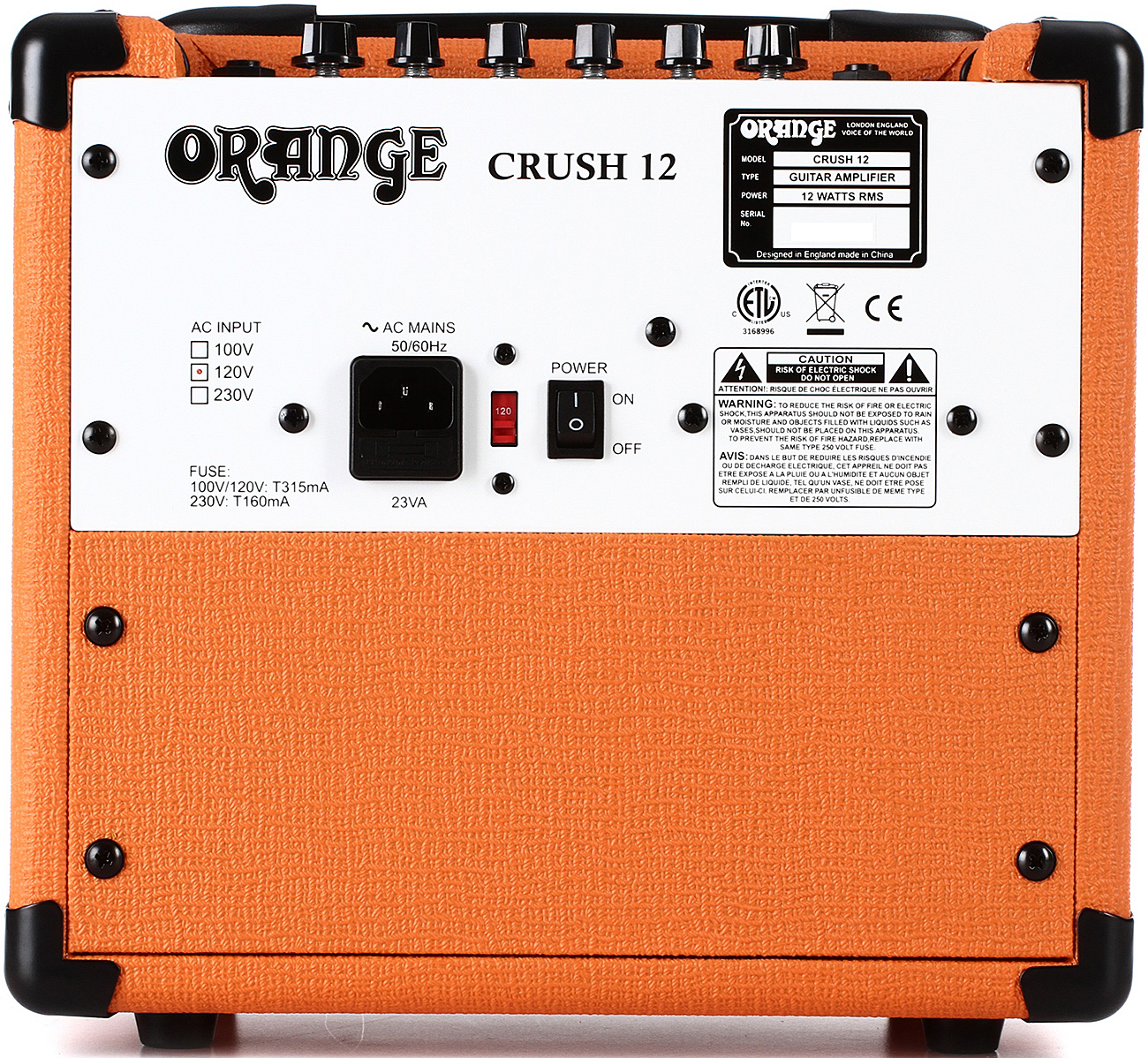 Orange Crush 12 - Orange - Combo amplificador para guitarra eléctrica - Variation 1